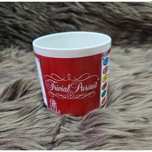 Trivial Pursuit Baby Boomer Mug Red White Game‎ Trivia Fun Gift